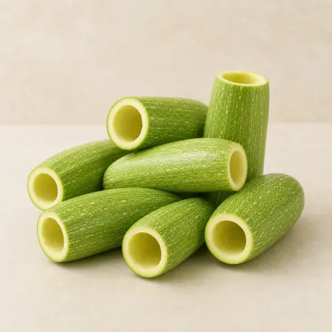 Cored Stuffing Zucchini